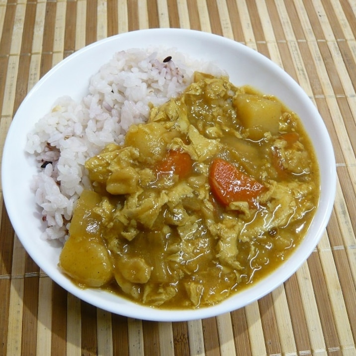 冷凍豆腐カレー